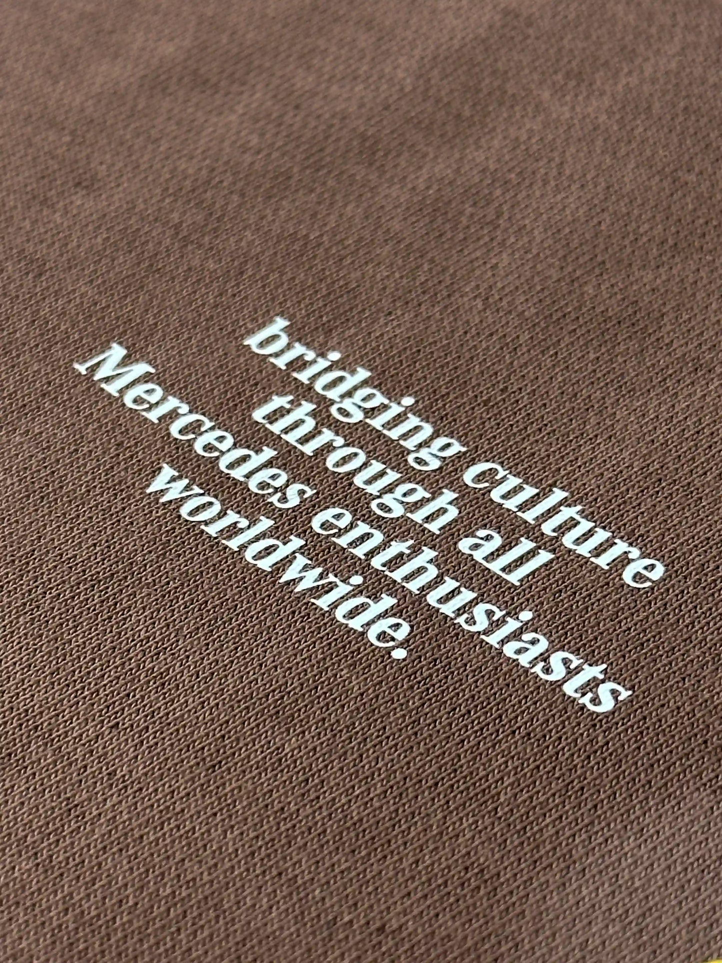 Racing Hoodie Brown