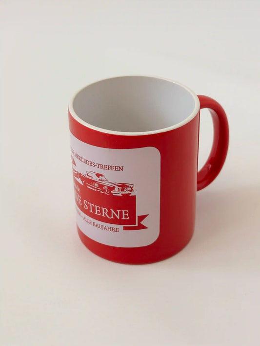 SchoeneSterne_Kaffeetasse_Kaffeebecher_Rot_Mercedes_Benz_300SL