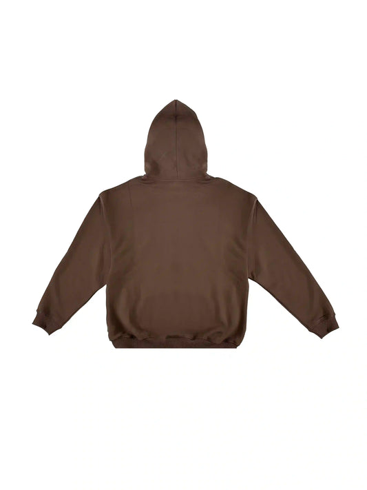 Racing Hoodie Brown