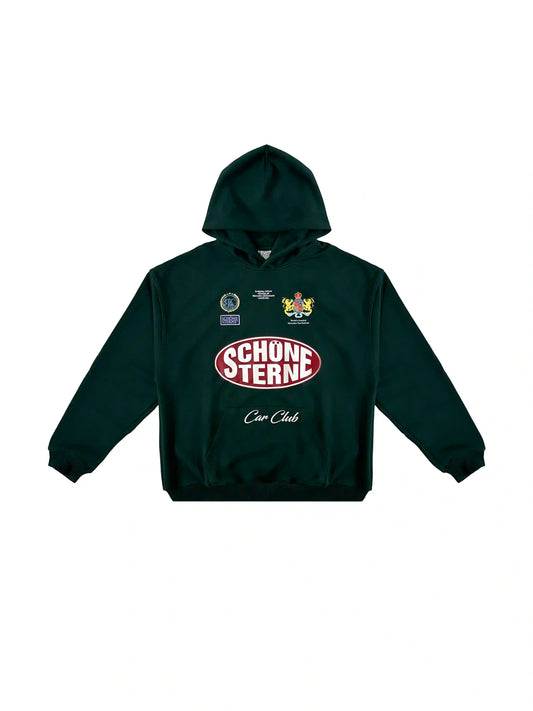 Racing Hoodie Green