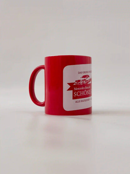 SchoeneSterne_Kaffeetasse_Kaffeebecher_Rot_Mercedes_Benz_300SL