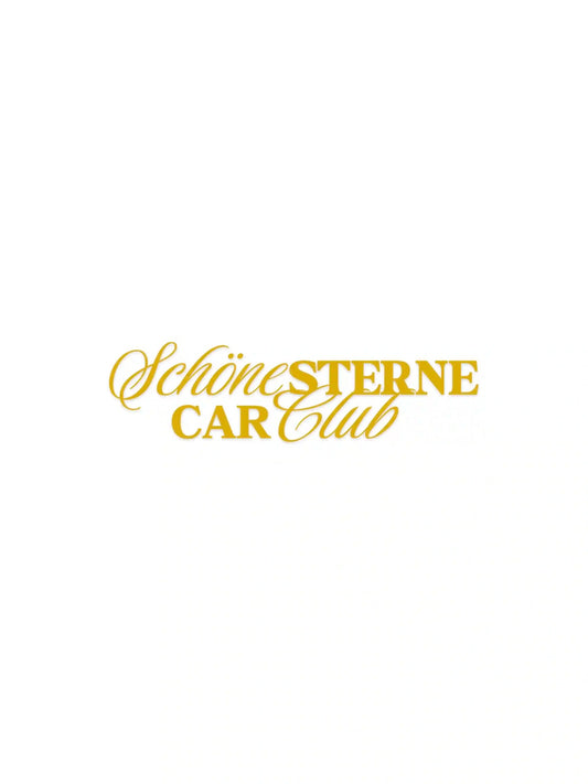 SCHÖNE STERNE® Car Club Sticker